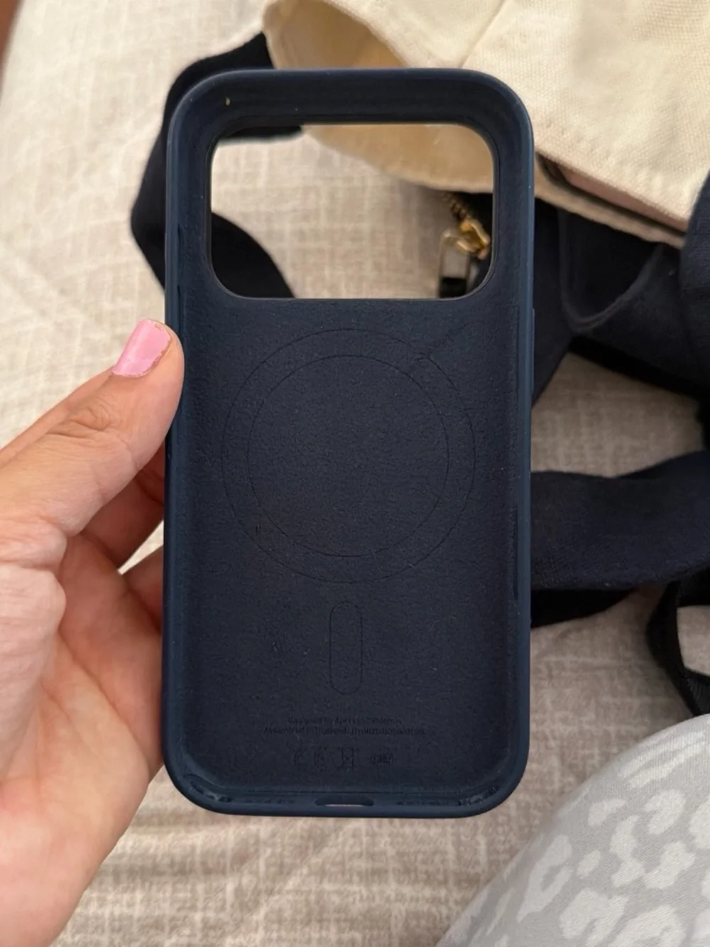 Apple Silicone Case - Navy Blue